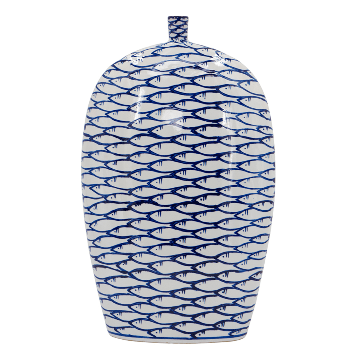 CERULEA KOI VASE