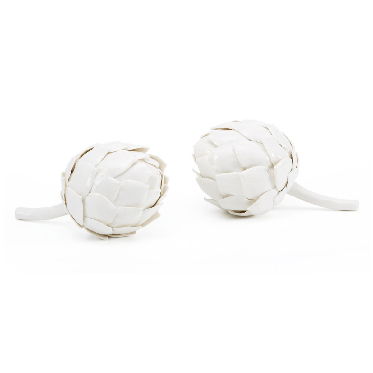 SIGNATURE COLLECTION - ARTICHOKE SCULPTURES Pair
