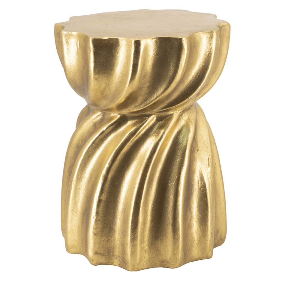 AURELIO SCULPTURAL ACCENT TABLE / STOOL