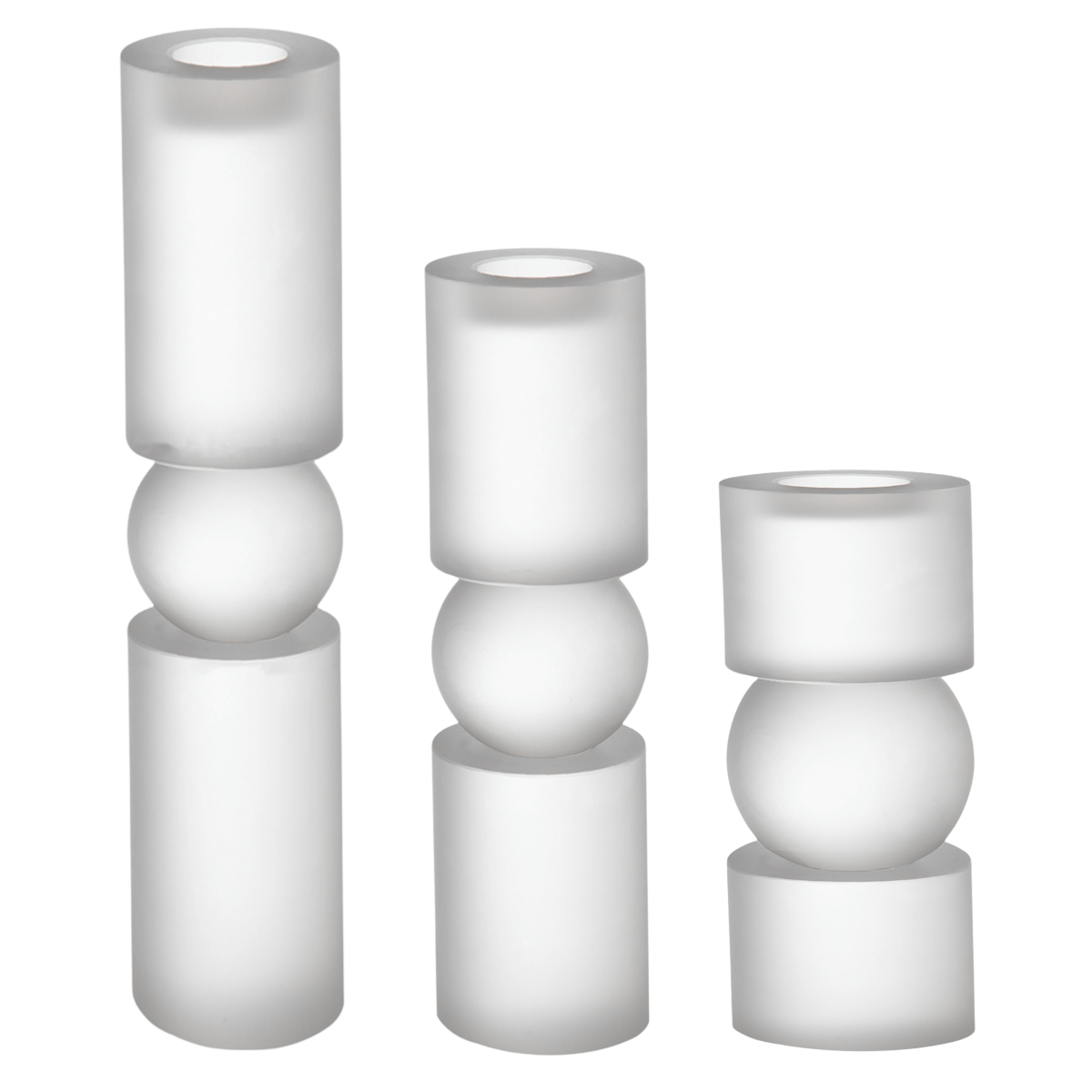 SERENZA GLASS CANDLE HOLDER