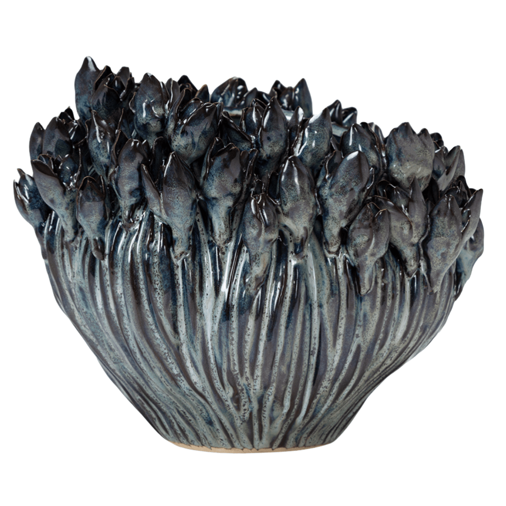 AZUREL BLOOM SCULPT VASE