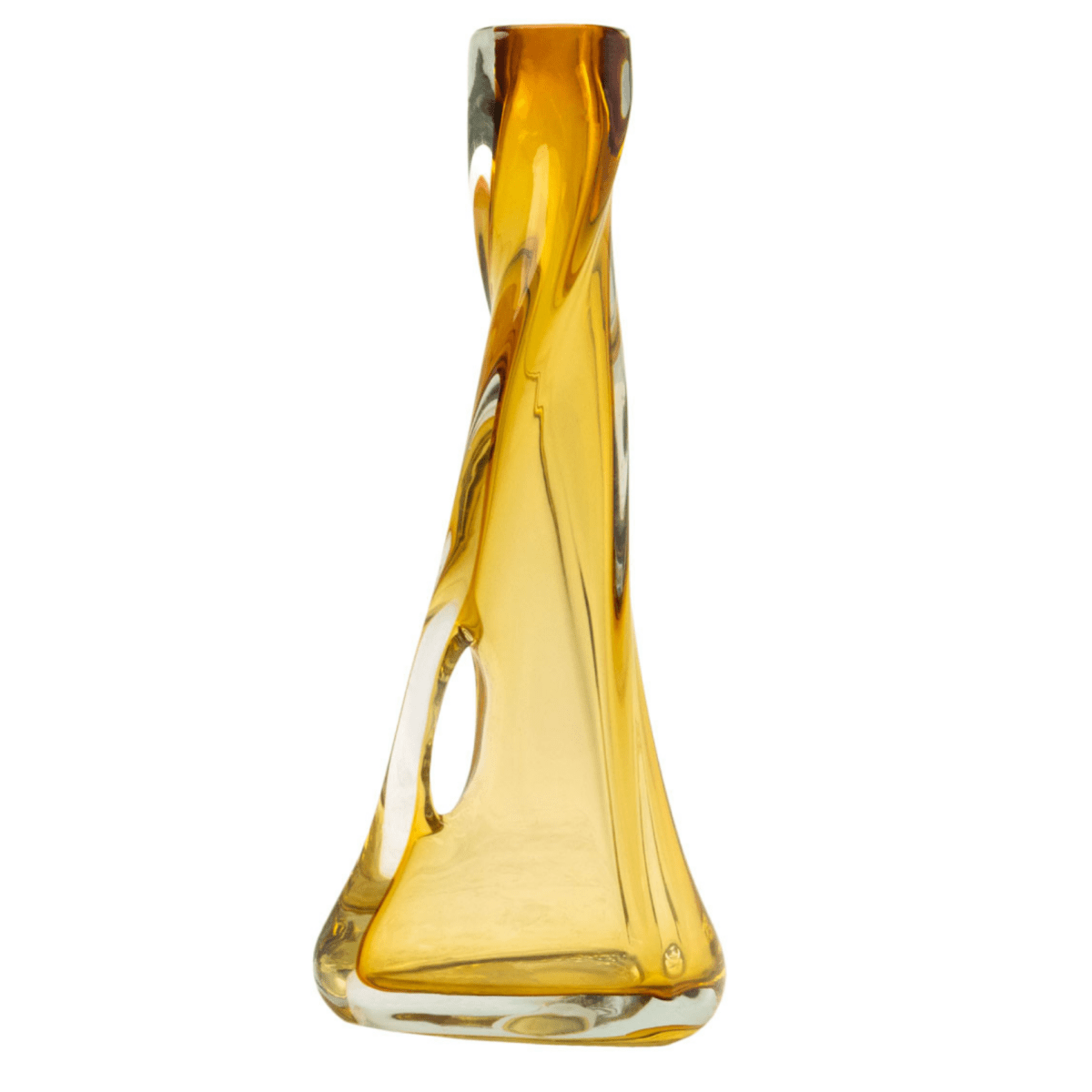 TESKA ART GLASS VASE