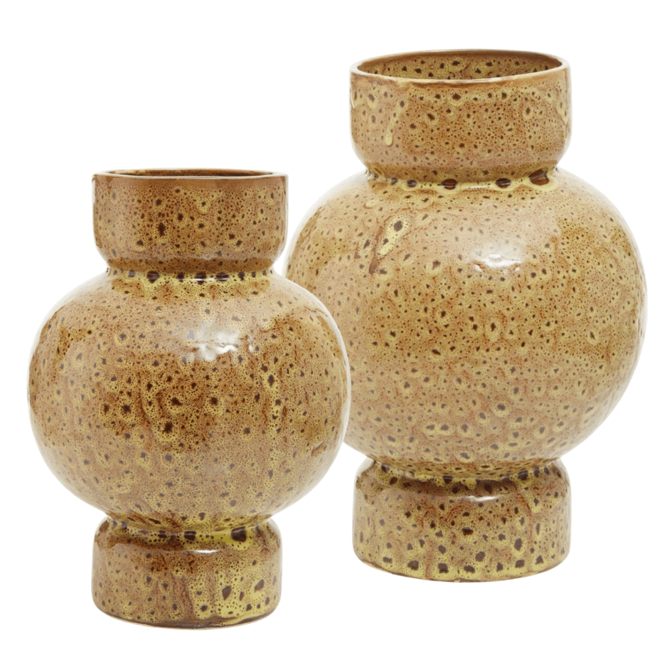 CENOVA UNDULATE CERAMIC VASE